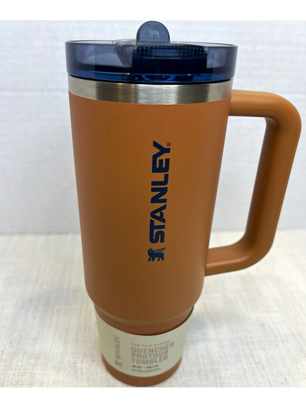 Stanley Quencher 30 oz Tumbler w/ Handle & Lid, Stainless Steel Toast